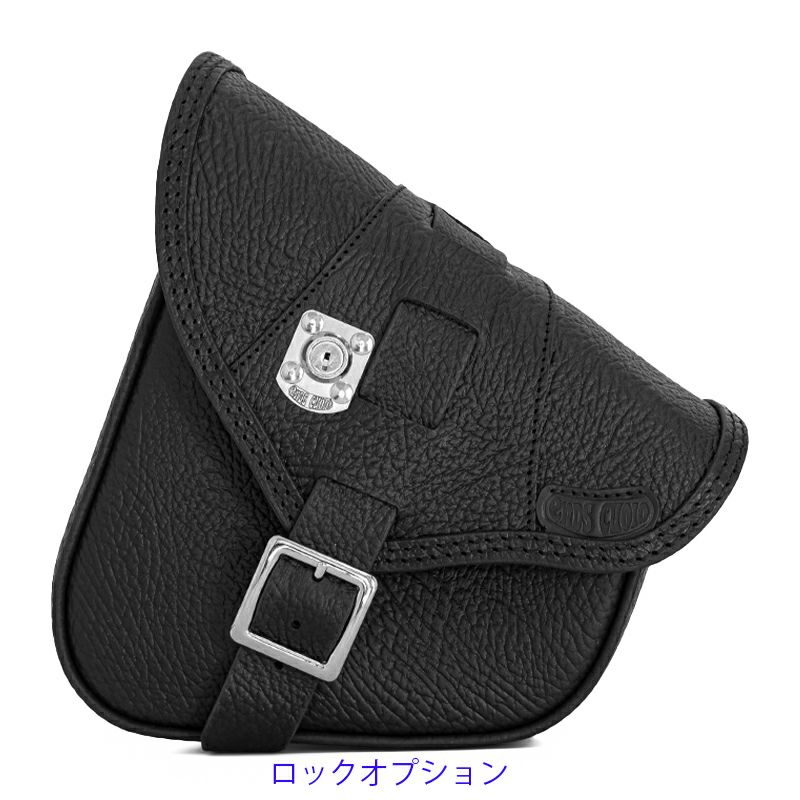 エンズクオイオ BOB Special レザー スイングアームバッグ (ダークブラウン)7