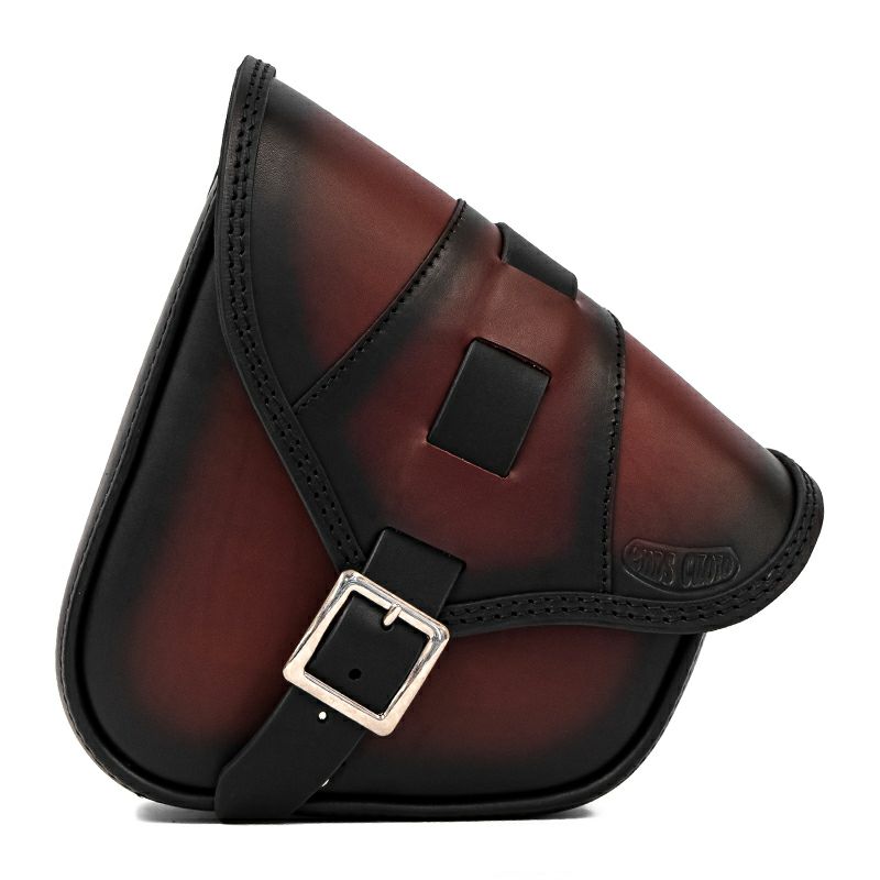 エンズクオイオ BOB Special レザー スイングアームバッグ (ツートーン・ダーク)1