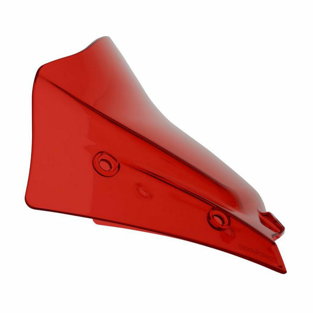  2024年以降 FLTRX/SE Flowz 9 インチ ウインドシールド レッド HOGWORKZ 