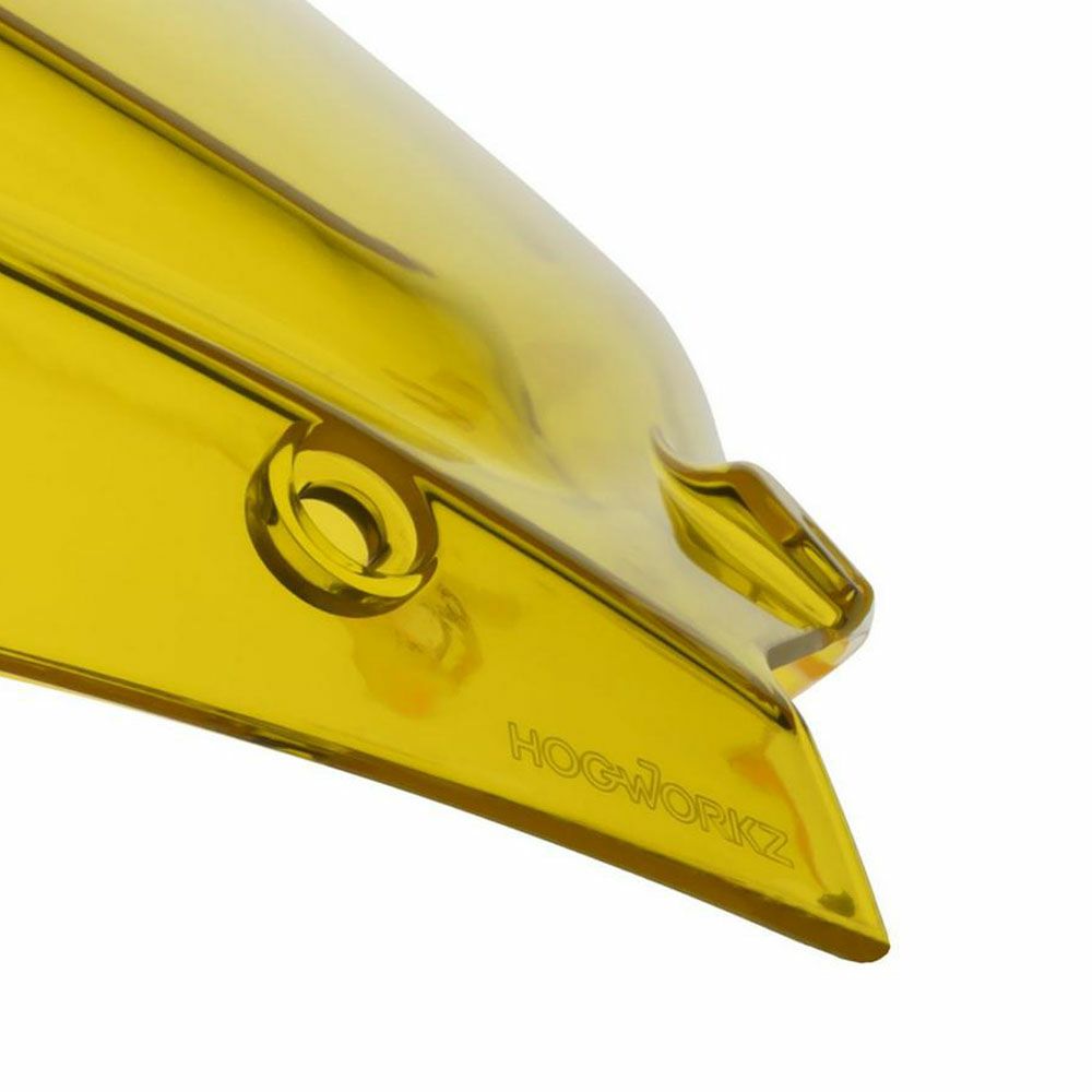  2024年以降 FLTRX/SE Flowz 9 インチ ウインドシールド イエロー HOGWORKZ