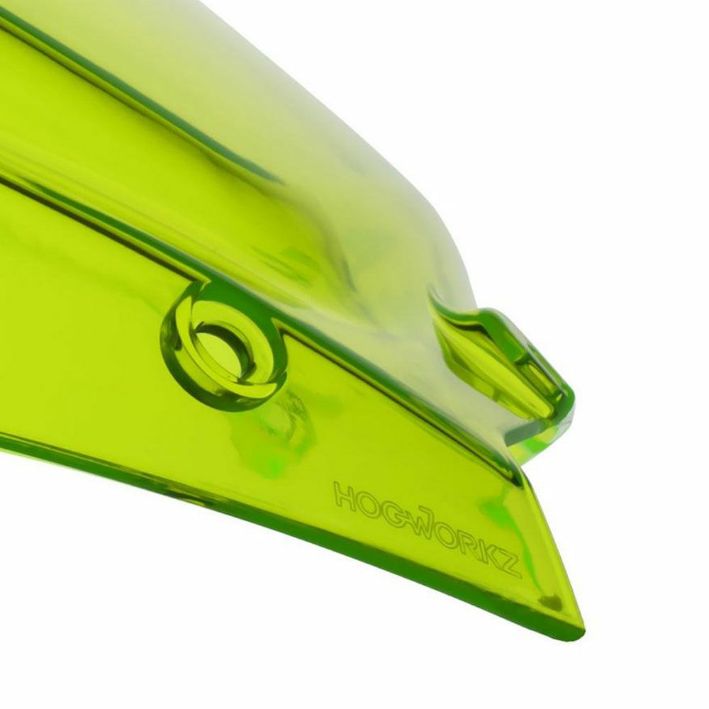  2024年以降 FLTRX/SE Flowz 9 インチ ウインドシールド グリーン HOGWORKZ 