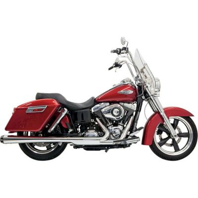 バッサーニ(Bassani)　4インチ・スリップオンマフラー　FLD用　クローム