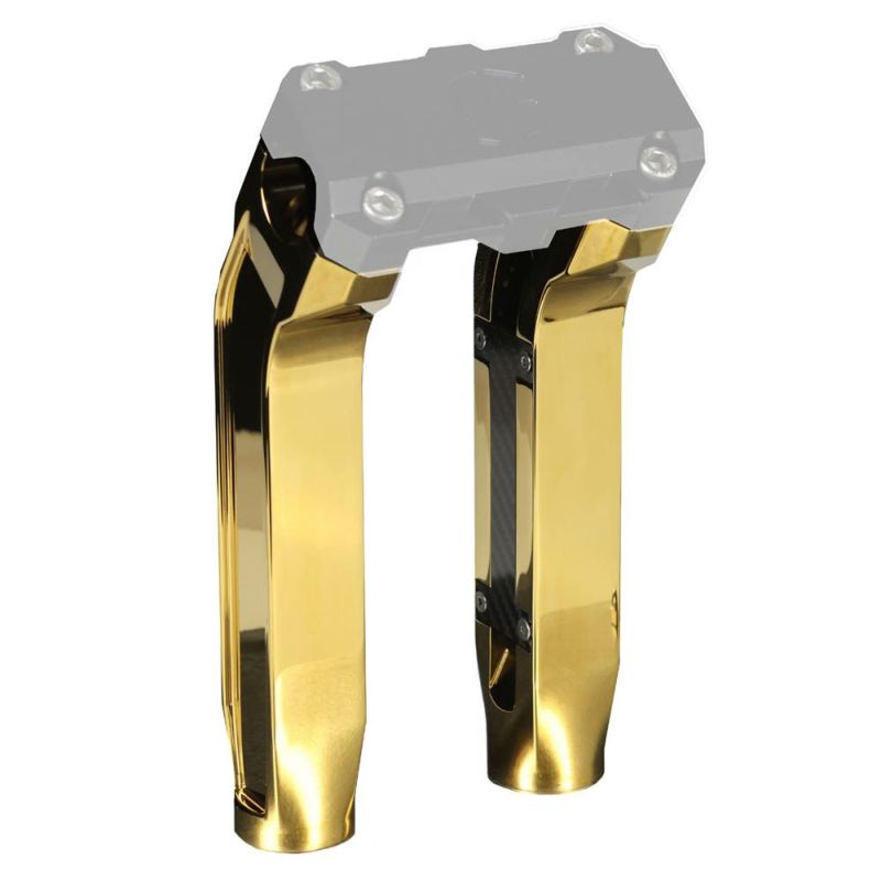 プルバックライザー 8.5インチ ゴールドメッキ OG（オリジナルガレージモト）