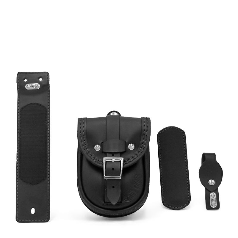 エンズクオイオ Smart レザー タンクバッグ (ツートーン・ダーク)3