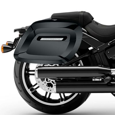 M8 ブレイクアウト Lamellar Raven エクストララージ・サドルバッグ 40L (グロスブラック) Viking Bags