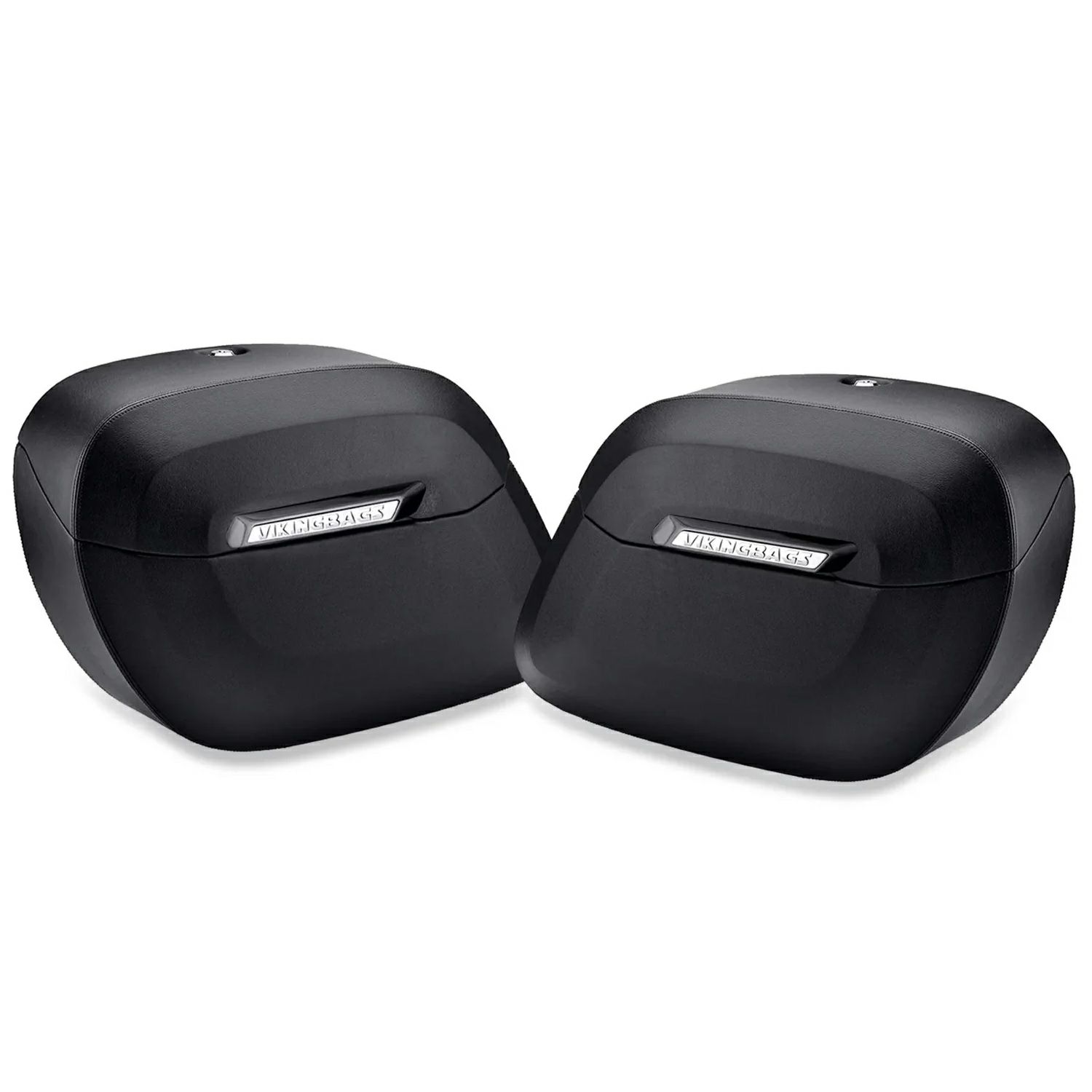 M8 ブレイクアウト Lamellar Raven エクストララージ・サドルバッグ 40L (レザーラップ)5