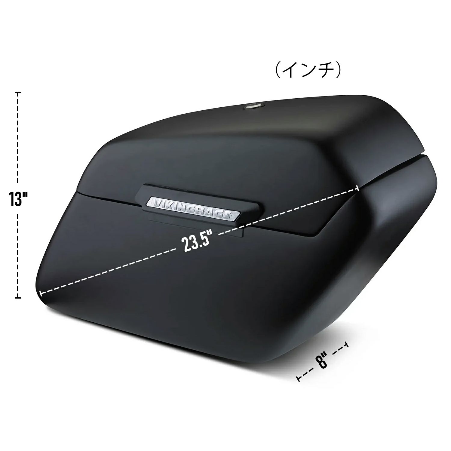 M8 ブレイクアウト Baldur エクストララージ・サドルバッグ 42L (マットブラック)7