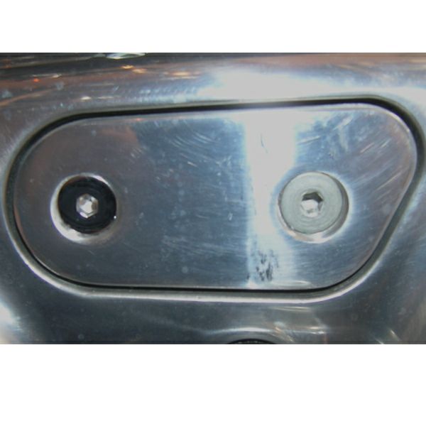 インスペクションカバー用　クロームスクリュー　2個セット　2004～2021 スポーツスター-02