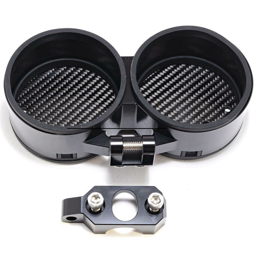 OGライザー用 デュアル メーターゲージ フロントマウント ブラック OG（オリジナルガレージモト） 2