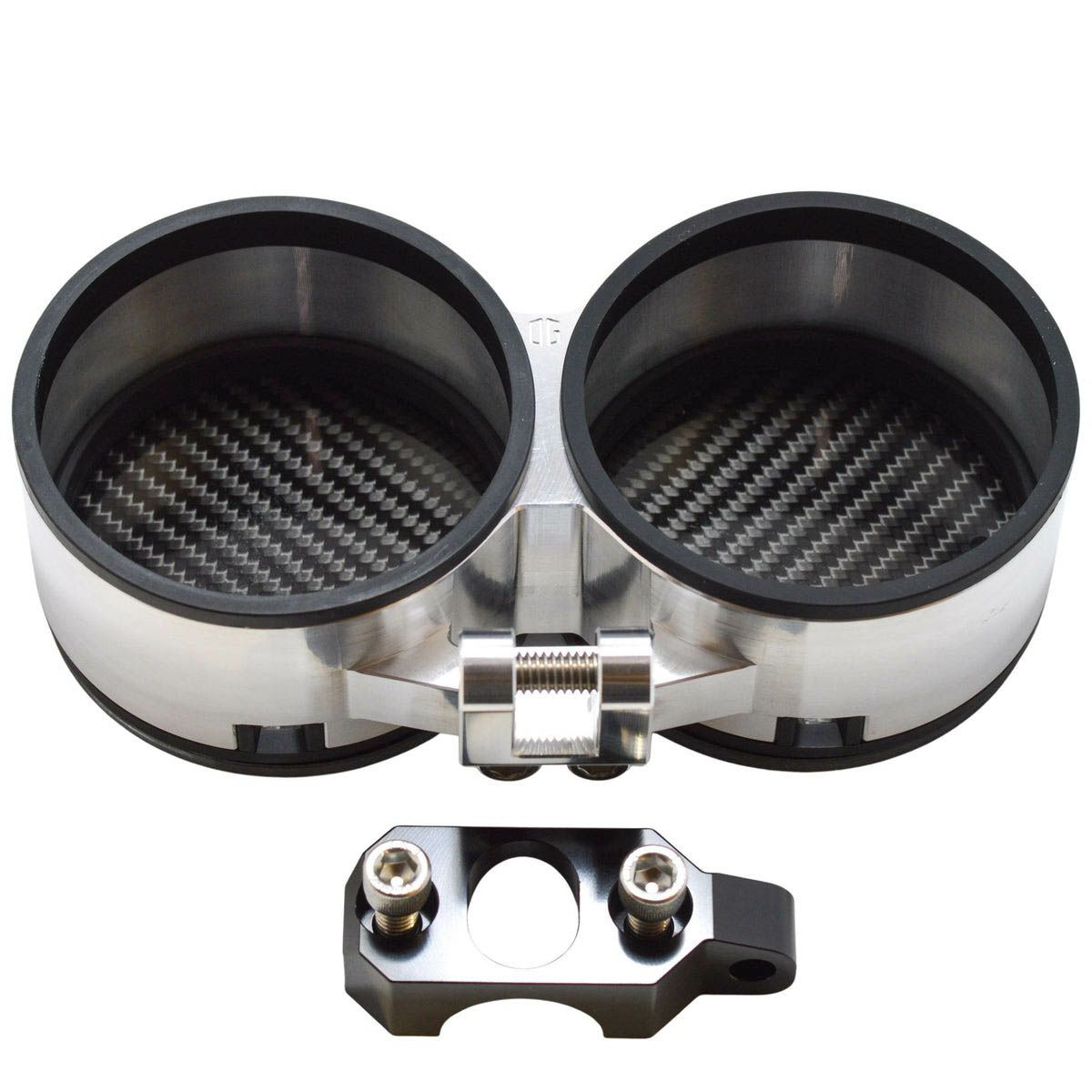 OGライザー用 デュアル メーターゲージ フロントマウント アルミカラー OG（オリジナルガレージモト） 2