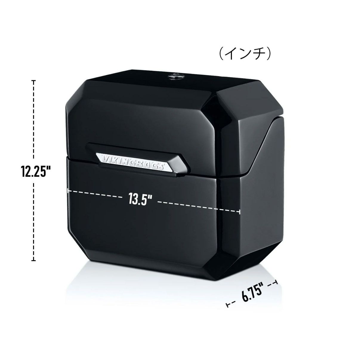  M8 ブレイクアウト Outlaw クイックマウント・スモール・サドルバッグ 10L (グロスブラック)11