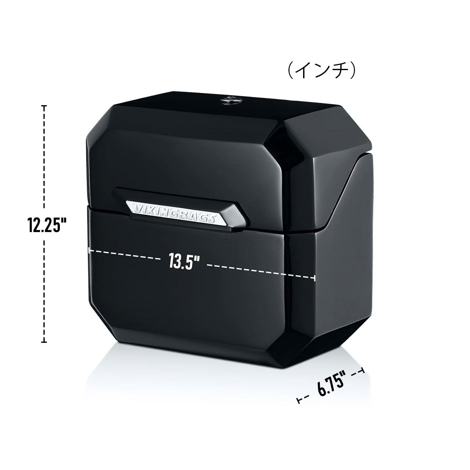  M8 ブレイクアウト Outlaw クイックマウント・スモール・サドルバッグ 10L (グロスブラック)11