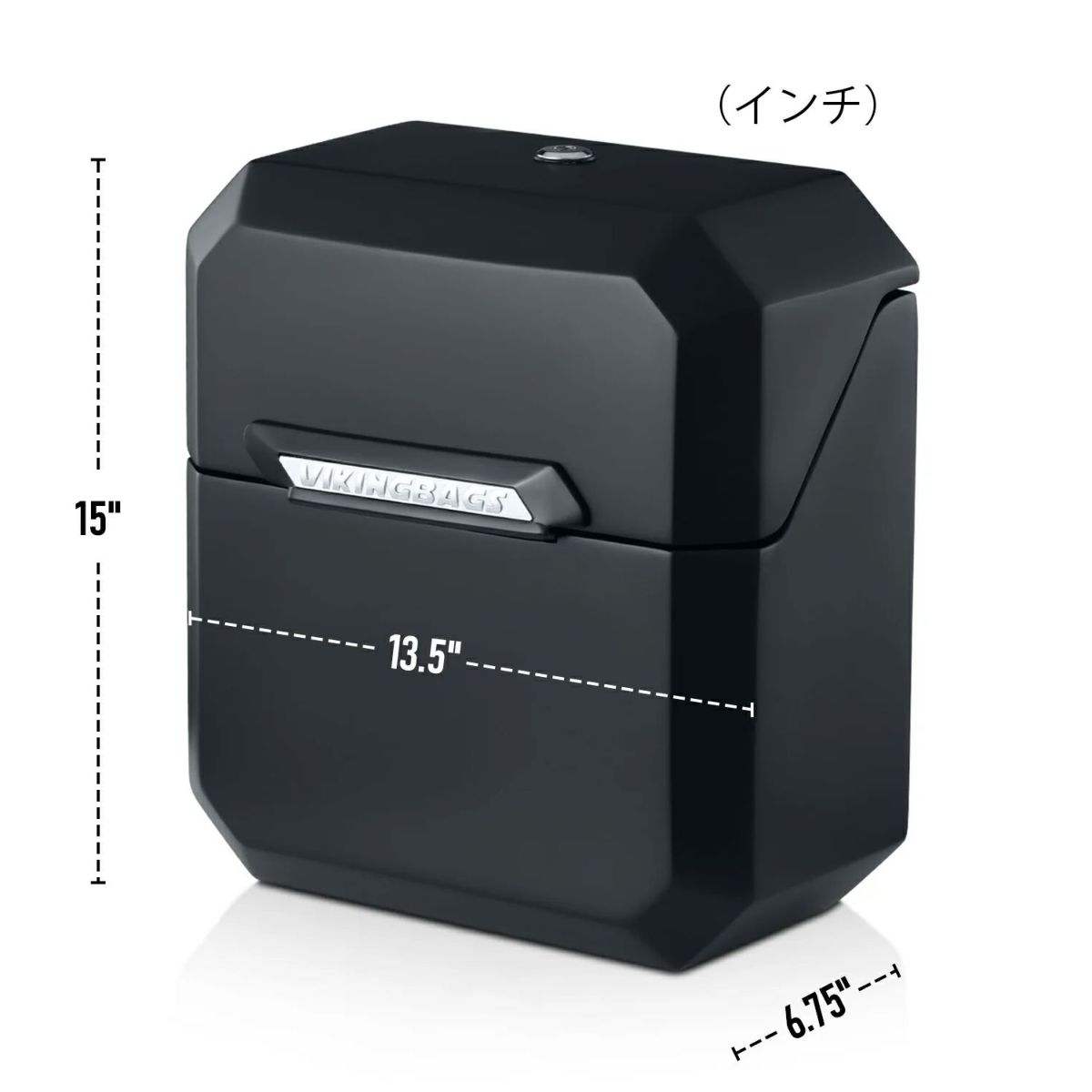 M8 ブレイクアウト Outlaw クイックマウント・ミディアム・サドルバッグ 15L (マットブラック)7