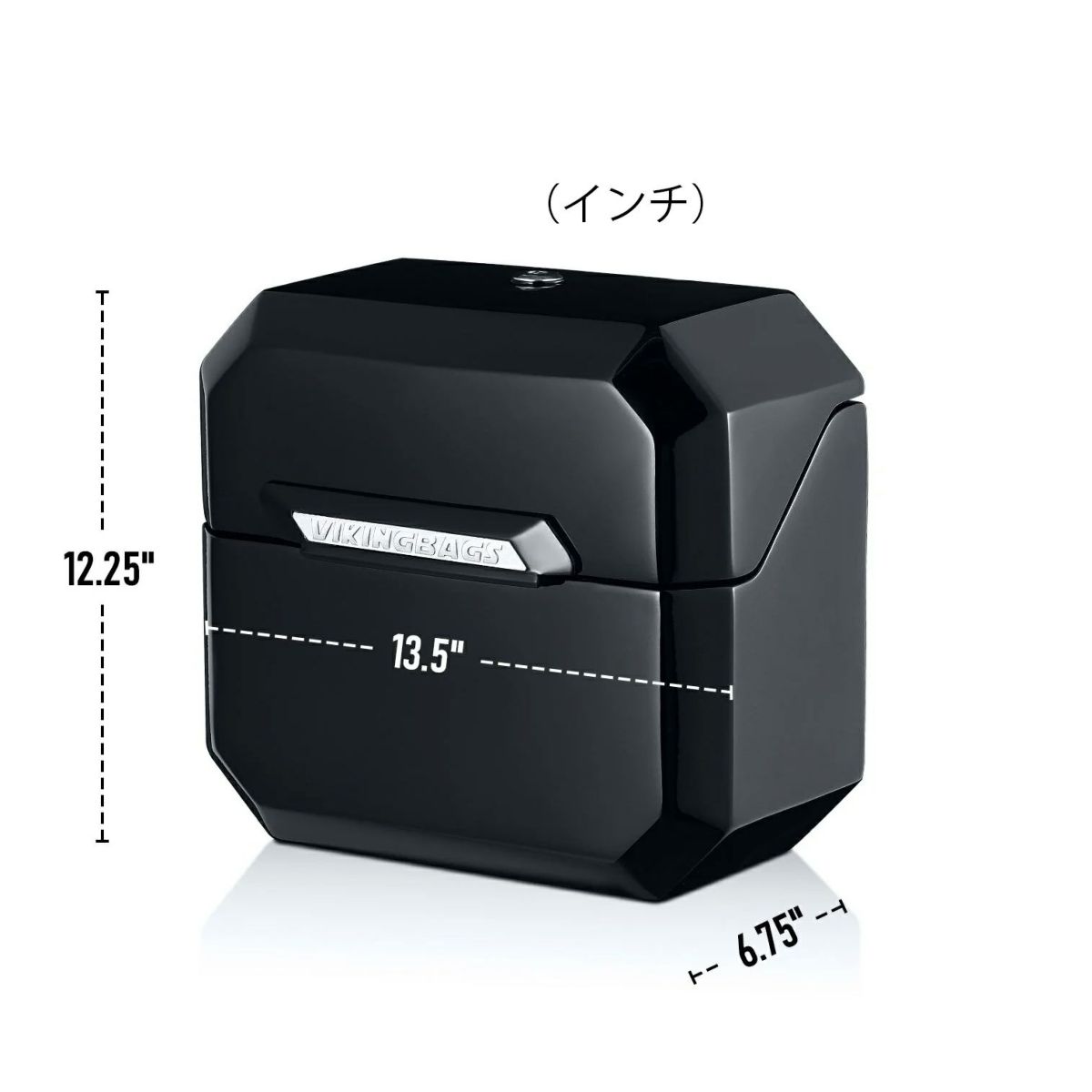 M8 ブレイクアウト Outlaw クイックマウント・スモール・サドルバッグ 10L 右用 (グロスブラック)11