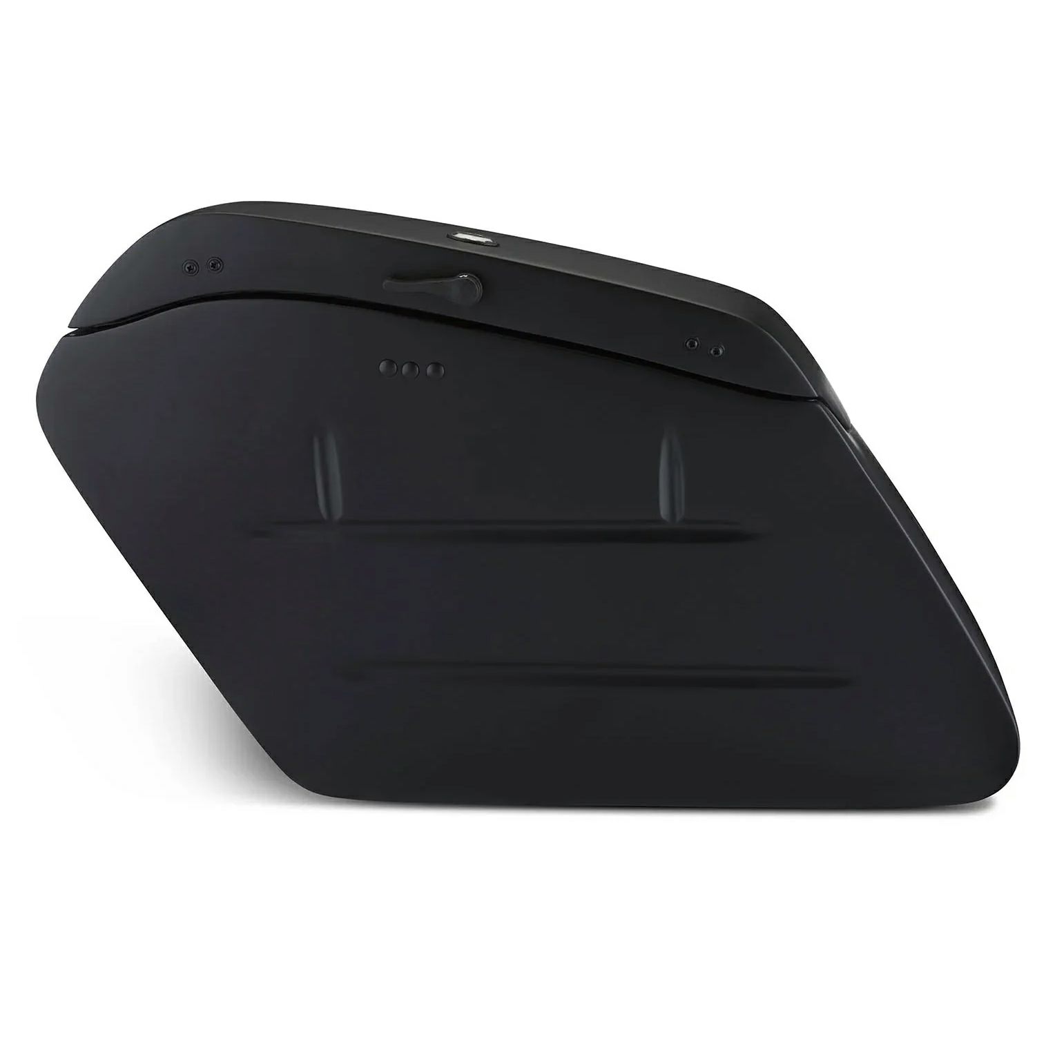  M8 ファットボーイ Baldur エクストララージ・サドルバッグ 42L (マットブラック)4