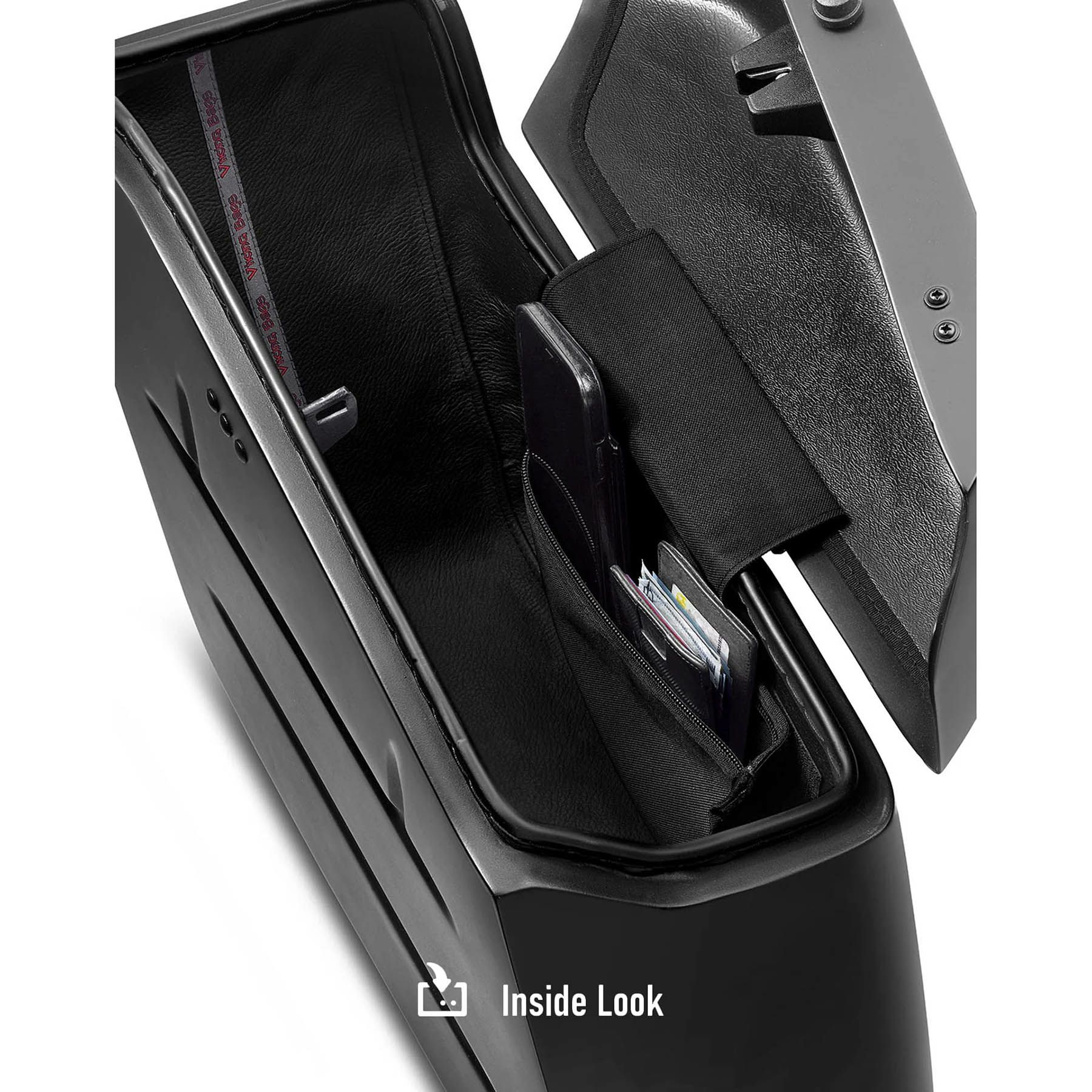  M8 ファットボーイ Baldur エクストララージ・サドルバッグ 42L (マットブラック)6