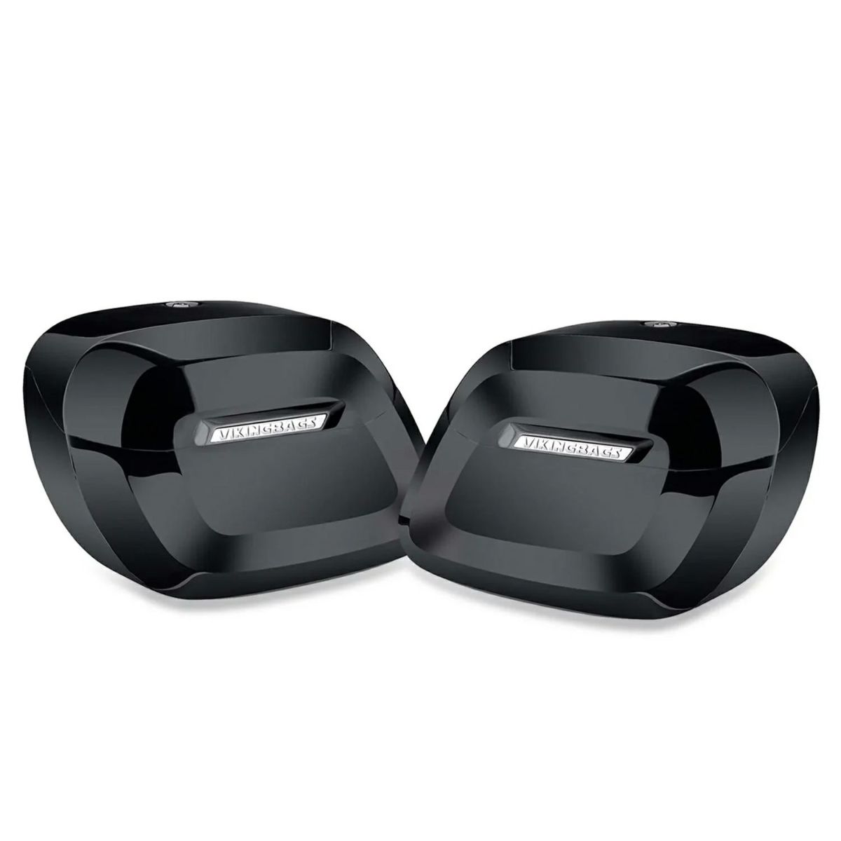  M8 ファットボーイ Lamellar Raven エクストララージ・サドルバッグ 40L (グロスブラック)3