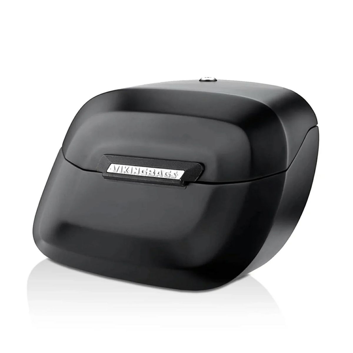 M8 ファットボーイ Lamellar Raven エクストララージ・サドルバッグ 40L (マットブラック)2