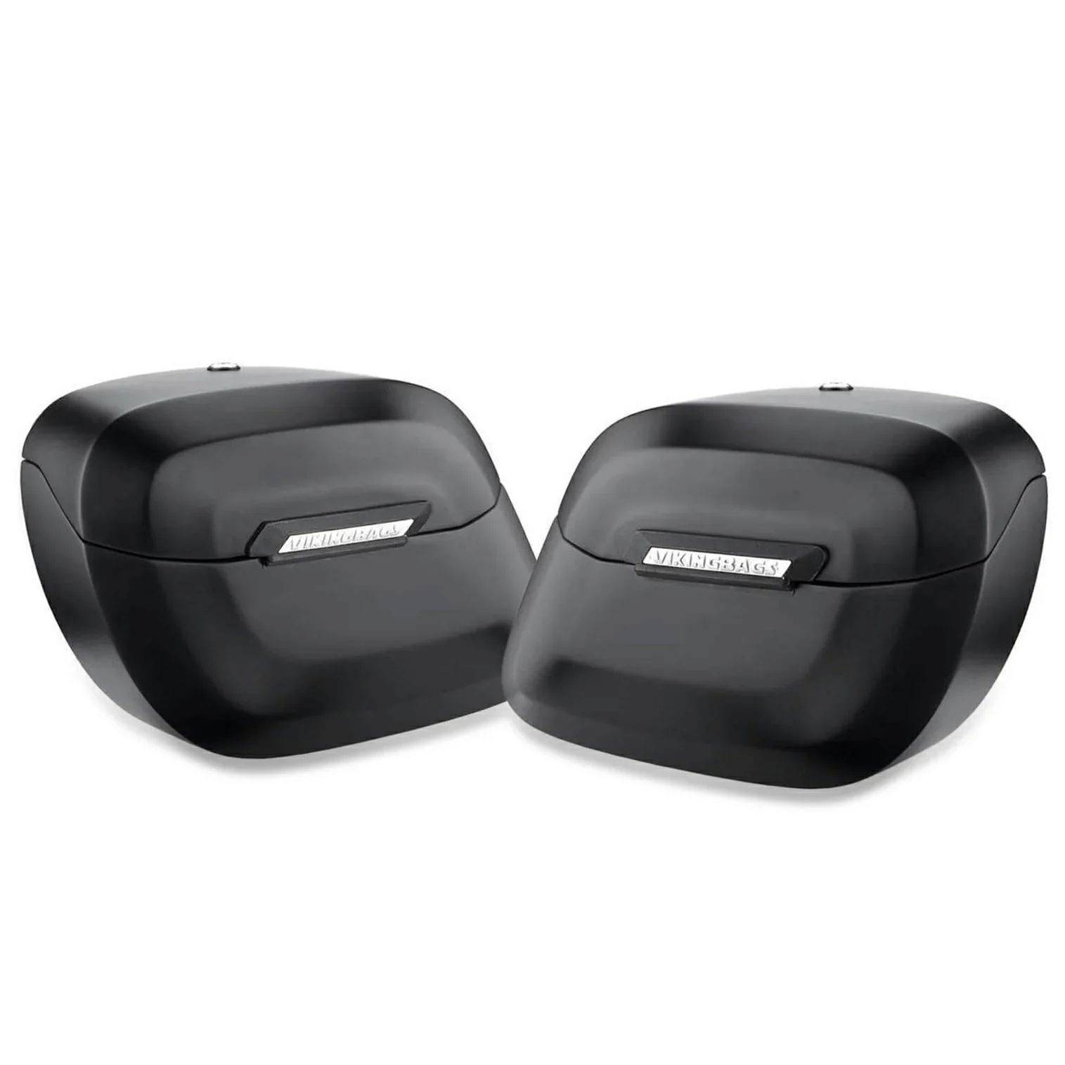 M8 ファットボーイ Lamellar Raven エクストララージ・サドルバッグ 40L (マットブラック)3