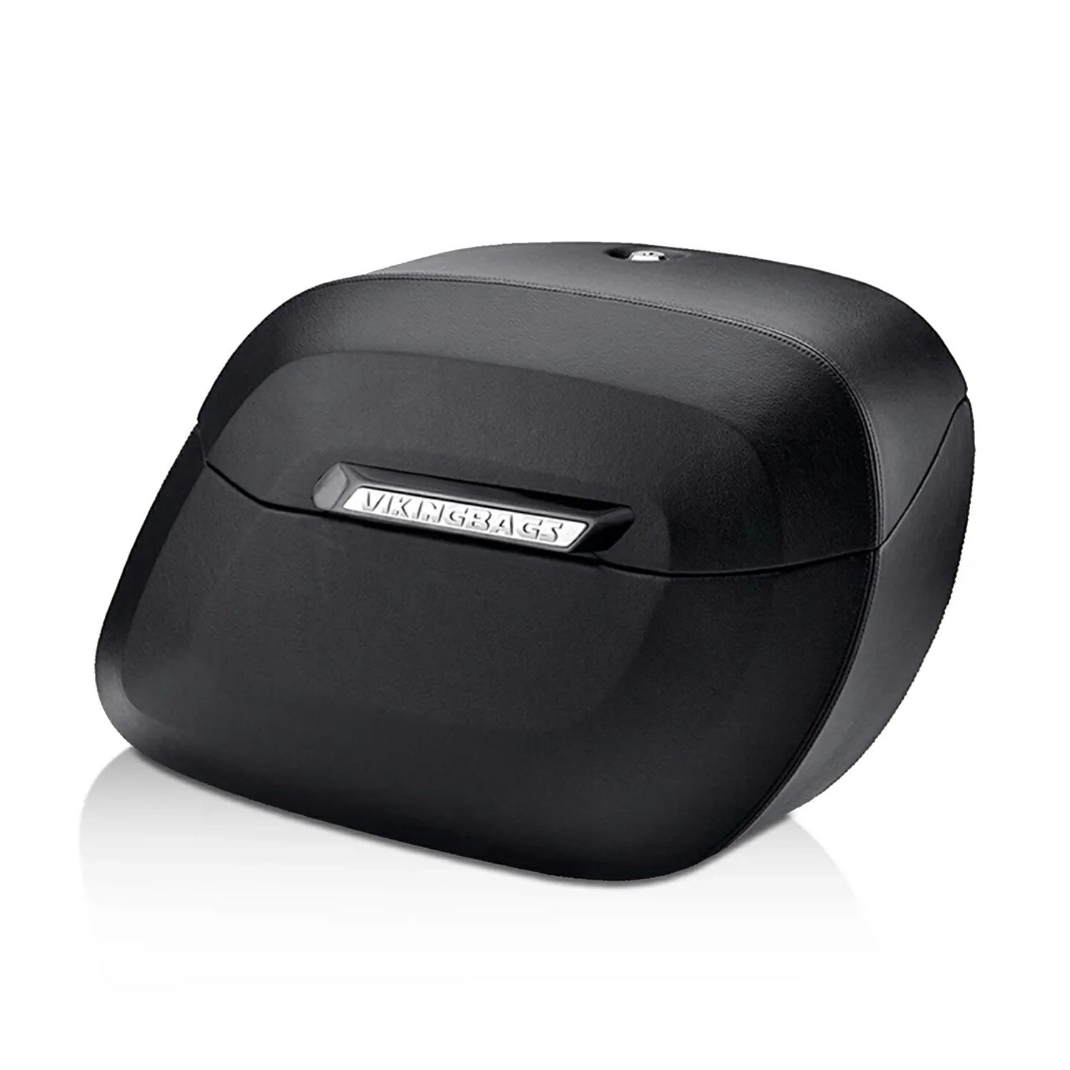 M8 ファットボーイ Lamellar Raven エクストララージ・サドルバッグ 40L (レザーラップ)2