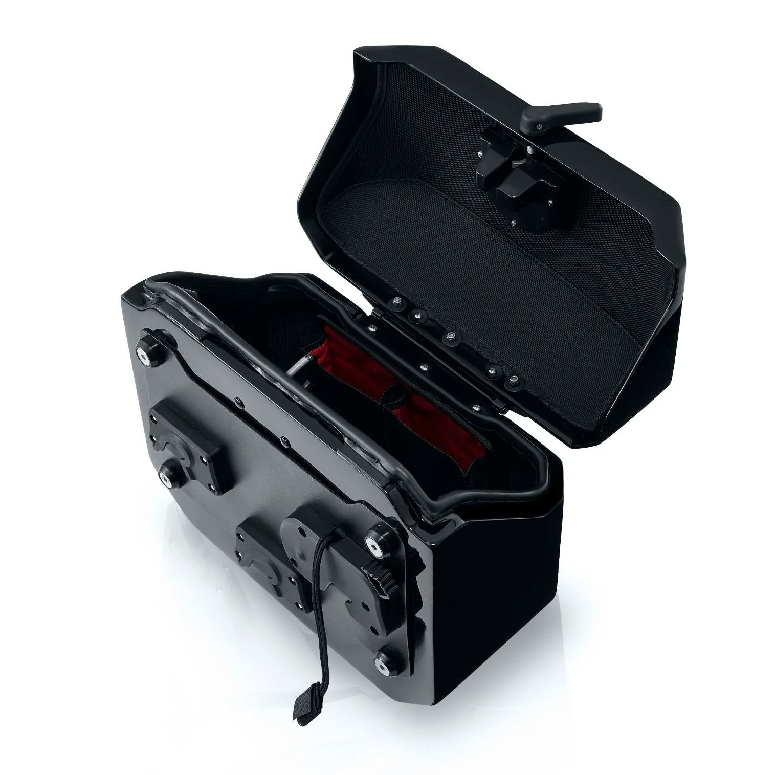  M8 ファットボーイ Outlaw クイックマウント・スモール・サドルバッグ 10L 左用 (グロスブラック)6