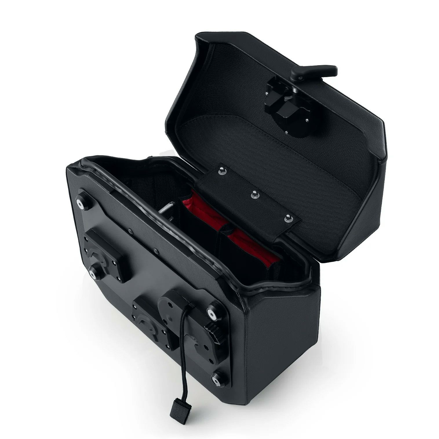 M8 ファットボーイ Outlaw クイックマウント・スモール・サドルバッグ 10L 右用 (レザーラップ)7