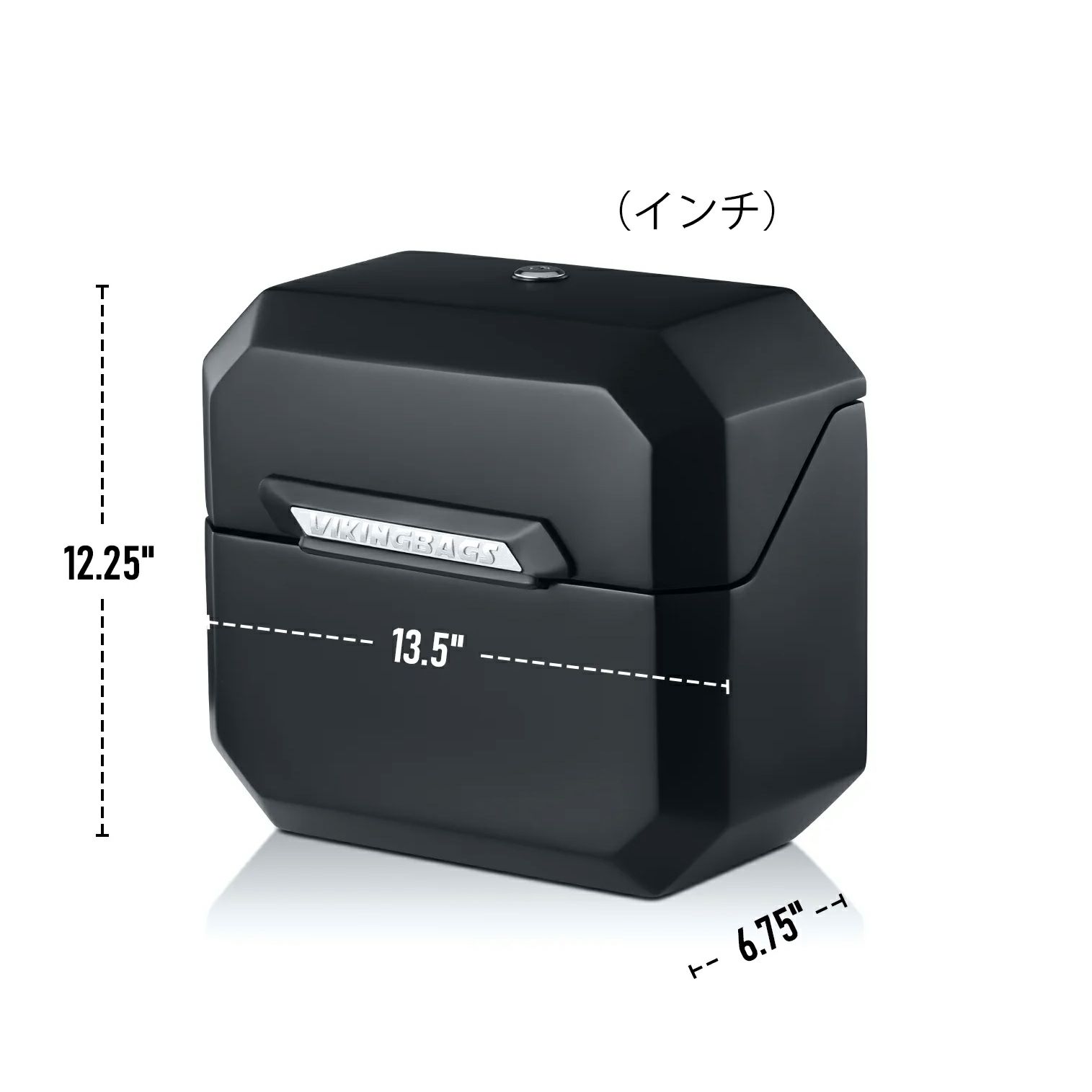 M8 ファットボーイ Outlaw クイックマウント・スモール・サドルバッグ 10L 右用 (マットブラック)7