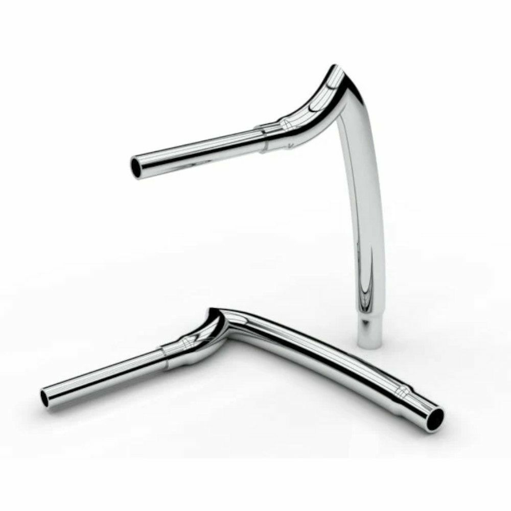 KST Kustoms SPEARHEAD 2023 CVO/2024 FLTRX 3ピース・ハンドルバー 12インチ ポリッシュ