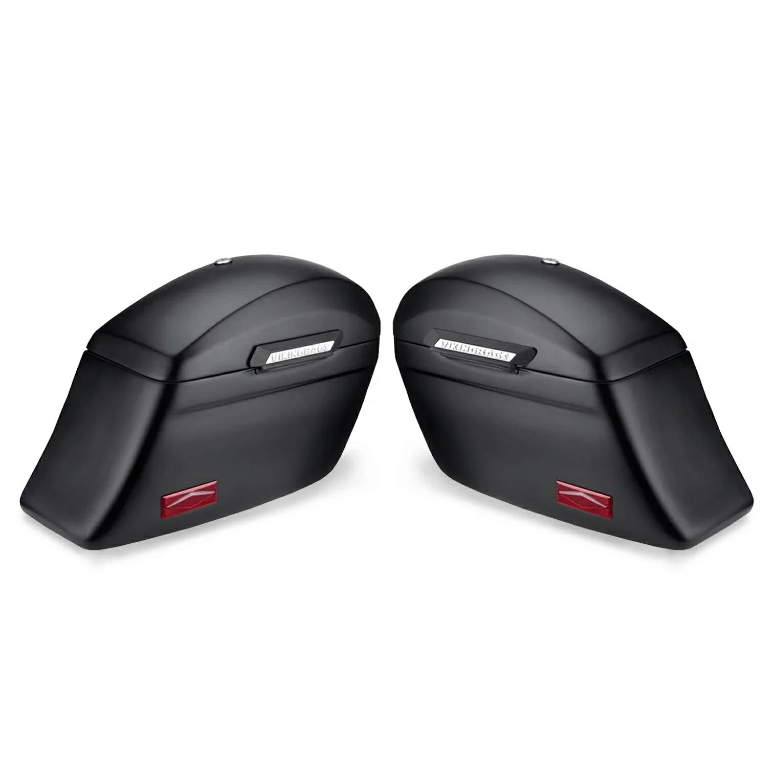 M8 ファットボーイ Lamellar Stallion エクストララージ・サドルバッグ 44L (マットブラック)3