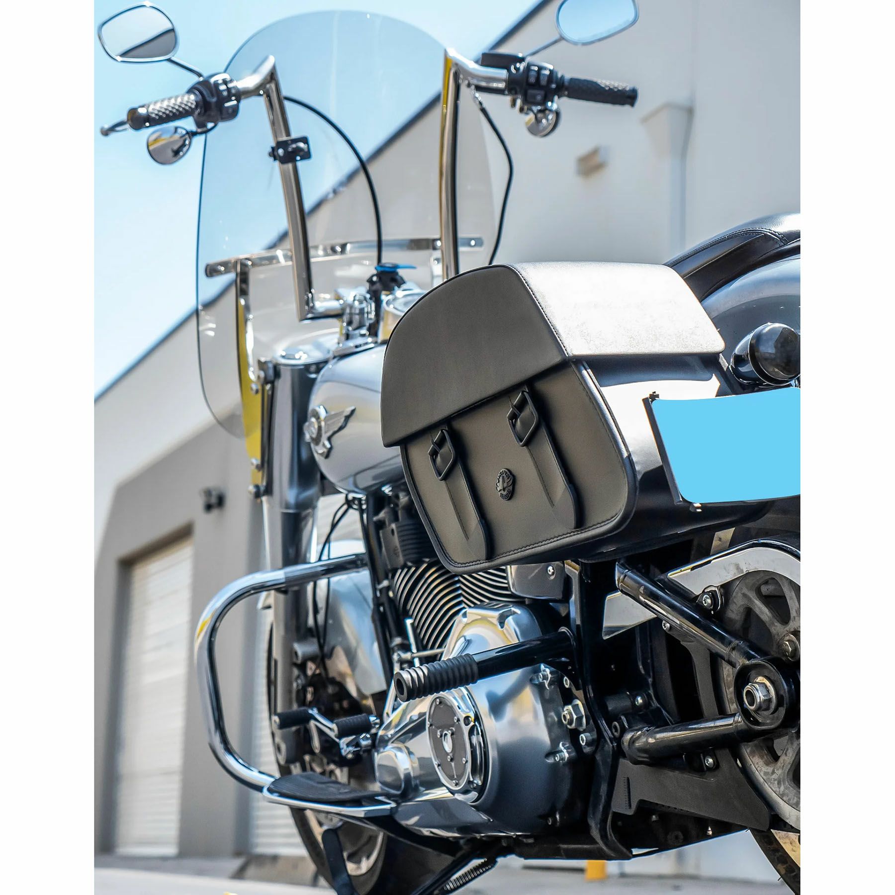  M8 ファットボーイ Baelor クイックマウント・ミディアム・サドルバッグ1