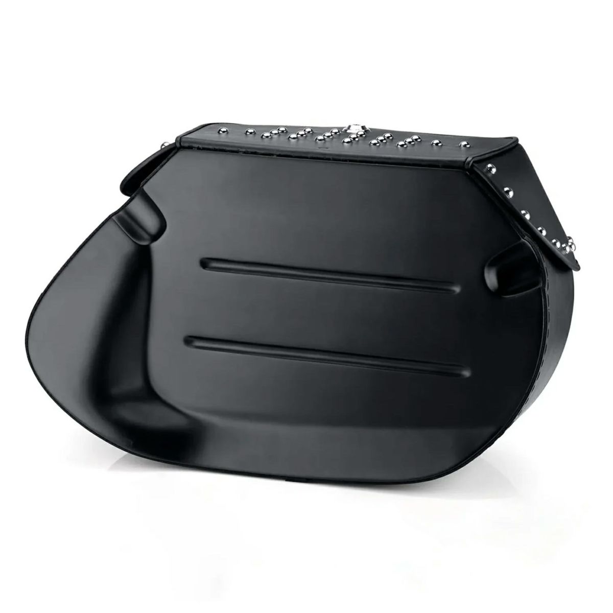 M8 ヘリテイジクラシック Legacy エクストララージ・レザーサドルバッグ 35L (スタッド付)9