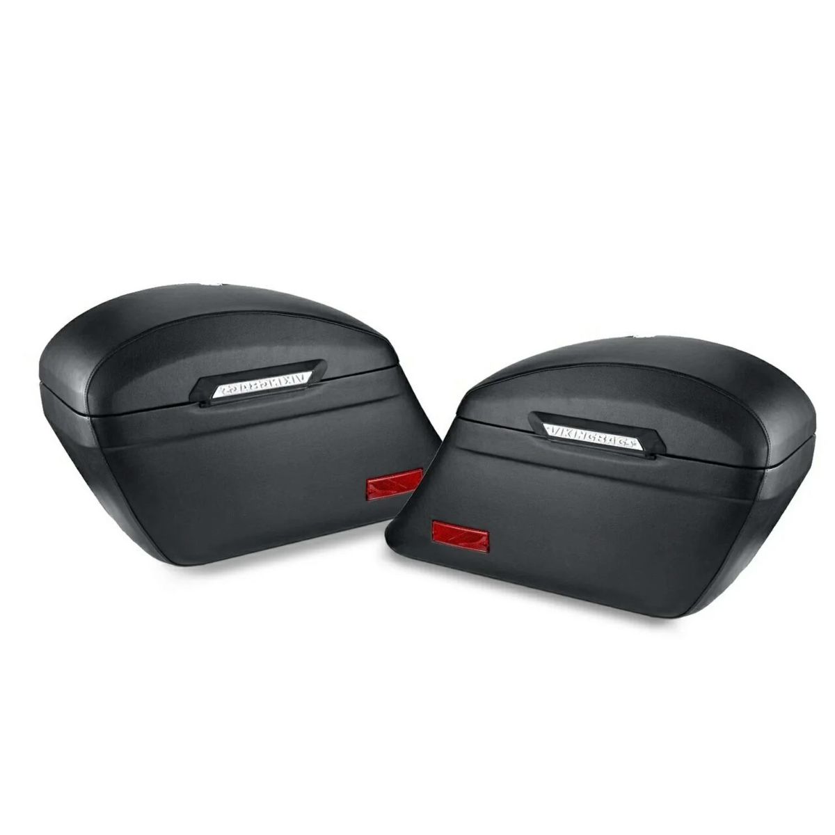 M8 ヘリテイジクラシック Lamellar Stallion エクストララージ・サドルバッグ 44L (レザーラップ)4