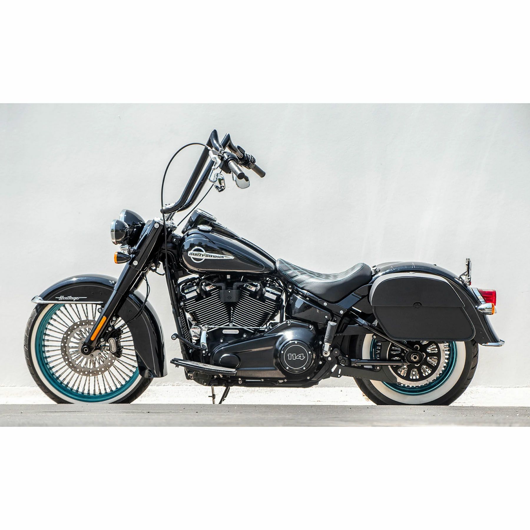 M8 ヘリテイジクラシック Panzer クイックマウント・ミディアム・サドルバッグ1