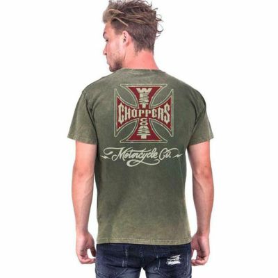 ヴィンテージTシャツ グリーンウォッシュ WEST COAST CHOPPERS