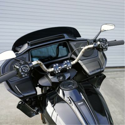 Arlen Ness MX TALL 1インチ ハンドルバー WELDED ステンレススチール