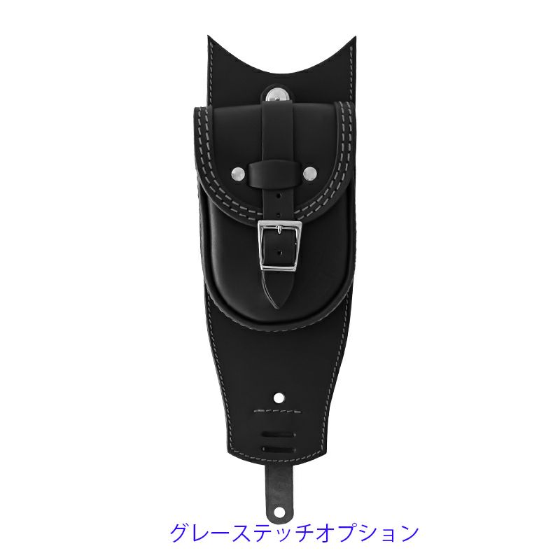 エンズクオイオ Smart レザー タンクバッグ (ブラック)14