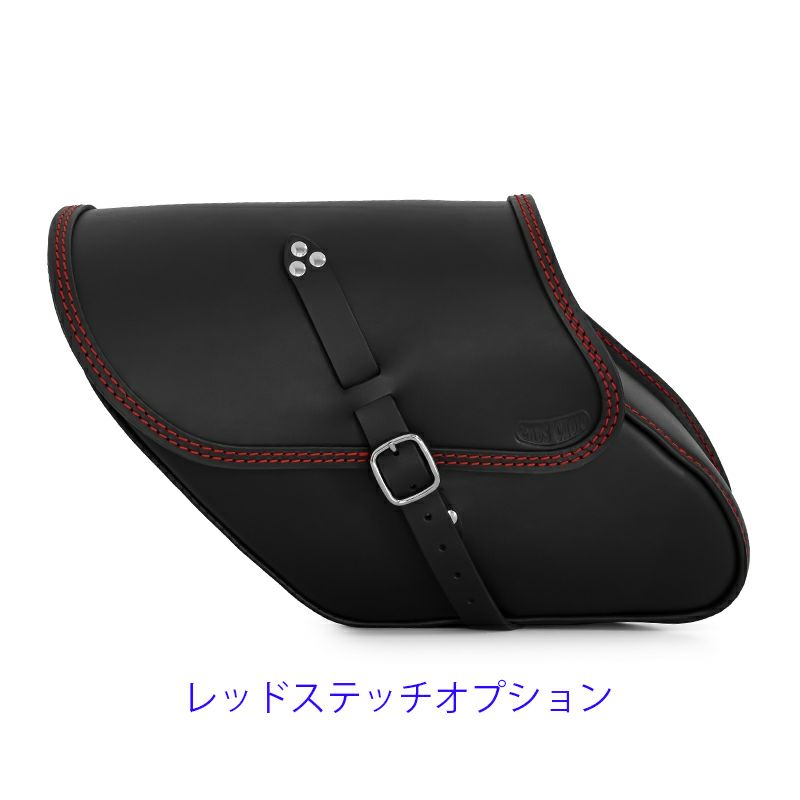  エンズクオイオ Tango レザーサドルバッグ 9L (ブラック)10