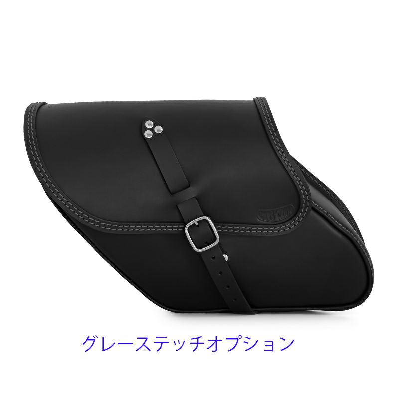  エンズクオイオ Tango レザーサドルバッグ 9L (ブラック)13