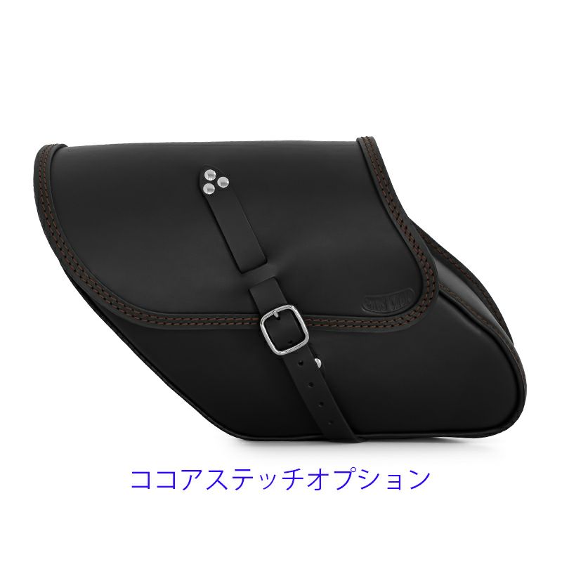  エンズクオイオ Tango レザーサドルバッグ 9L (ブラック)14