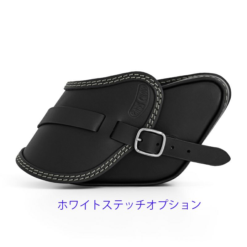 エンズクオイオ POP レザーサドルバッグ 3.2L (ブラック)13
