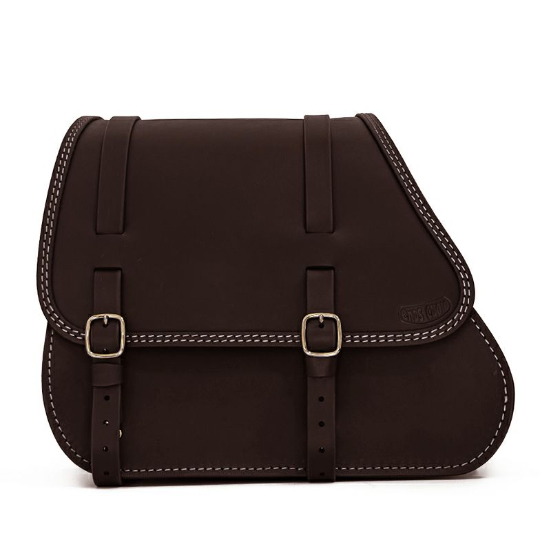 GYPSY レザーサドルバッグ 27L (ダークブラウン)