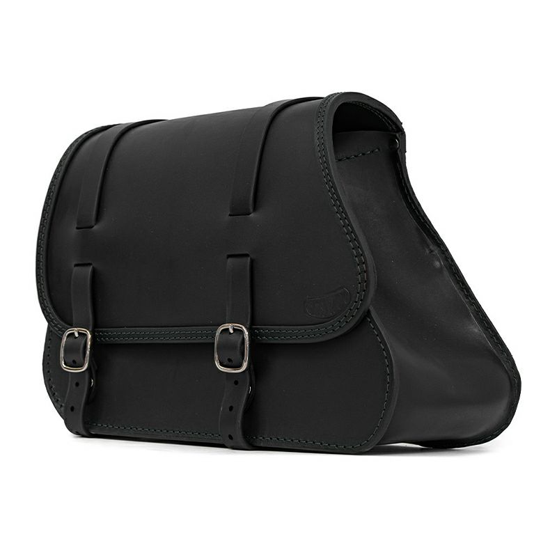 ミドル GYPSY レザーサドルバッグ 23L (ブラック)5