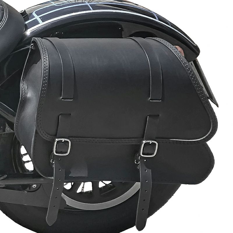ミドル GYPSY レザーサドルバッグ 23L (ダークブラウン)4