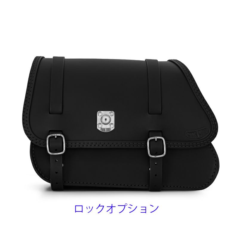 リトル GYPSY レザーサドルバッグ 18L (ブラック)12