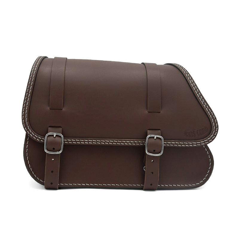 リトル GYPSY レザーサドルバッグ 18L (ダークブラウン)