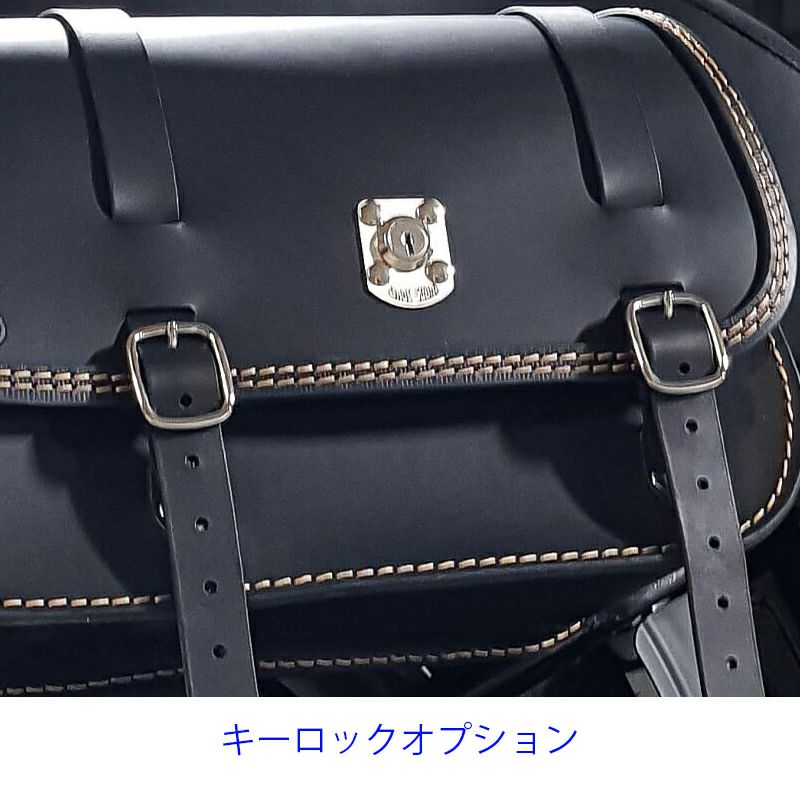 リトル GYPSY レザーサドルバッグ 18L (ディストレスト・ツートーン・ダーク)4