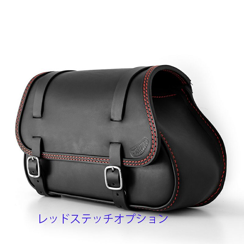 Folk レザーサドルバッグ 12L10