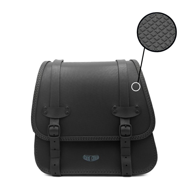 Rev GLAM レザーサドルバッグ 22L (型押しレザー)1