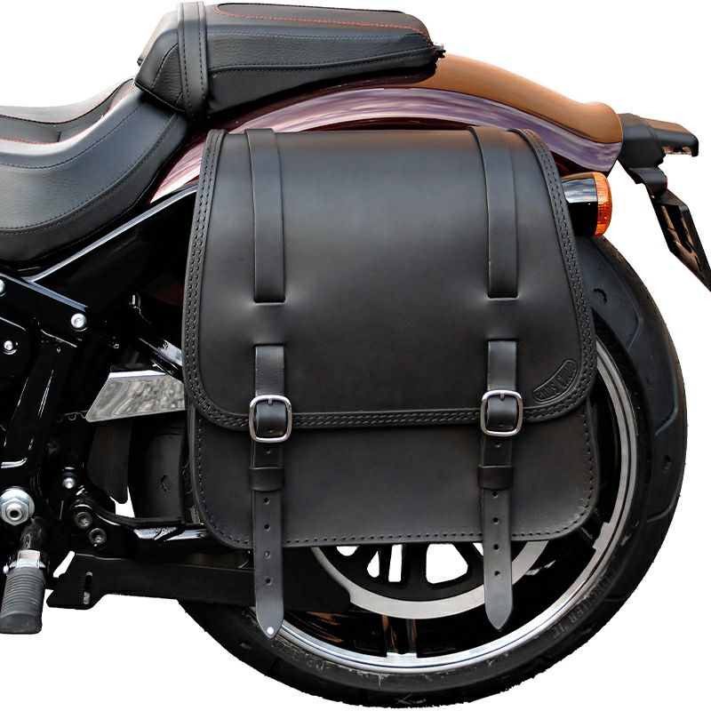 GLAM レザーサドルバッグ 22L (リンクルレザー)10