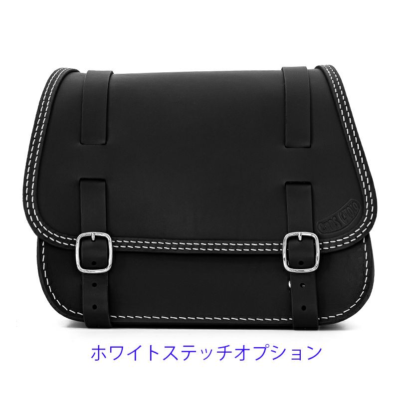 リトル GLAM レザーサドルバッグ 16.5L (ブラック)9